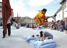 Spanish ‘Devils’ Jump over Babies - Culture