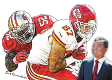 1st Asian President of NFL Team - Focus
